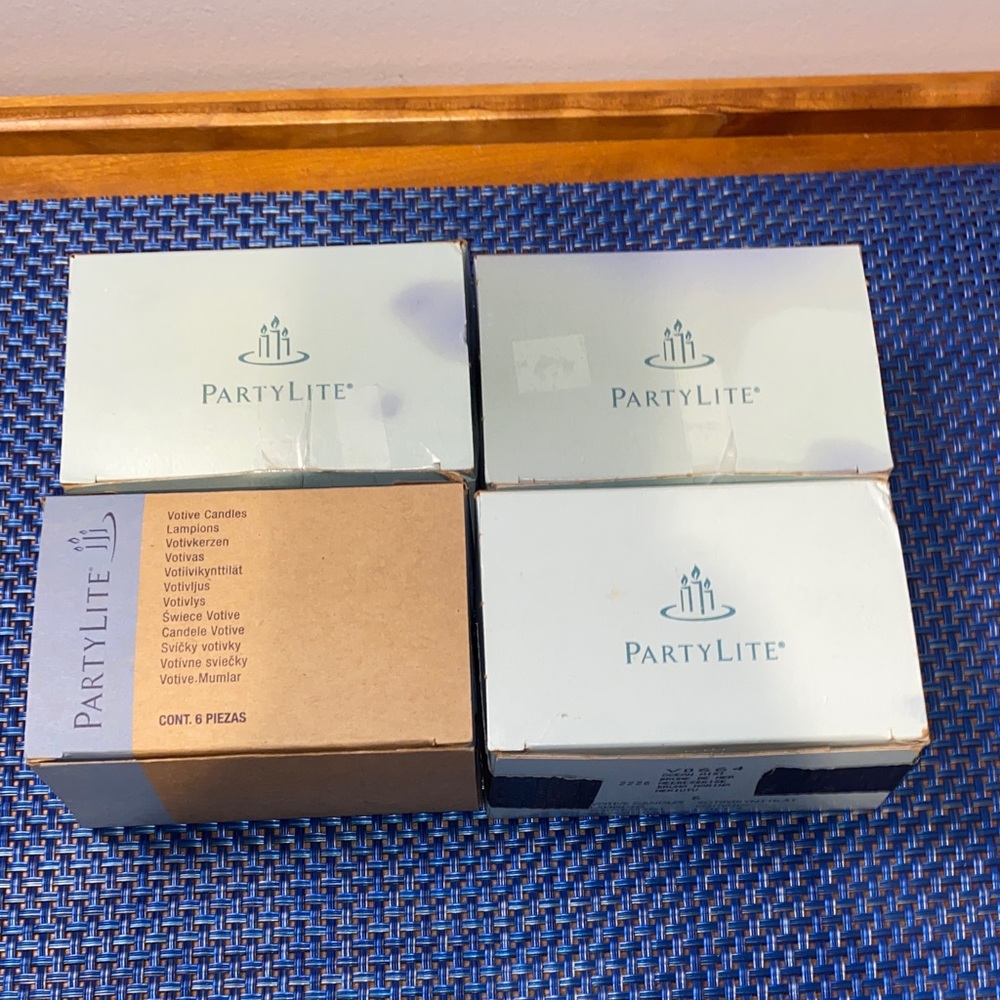 PartyLite votives- 24 total votives